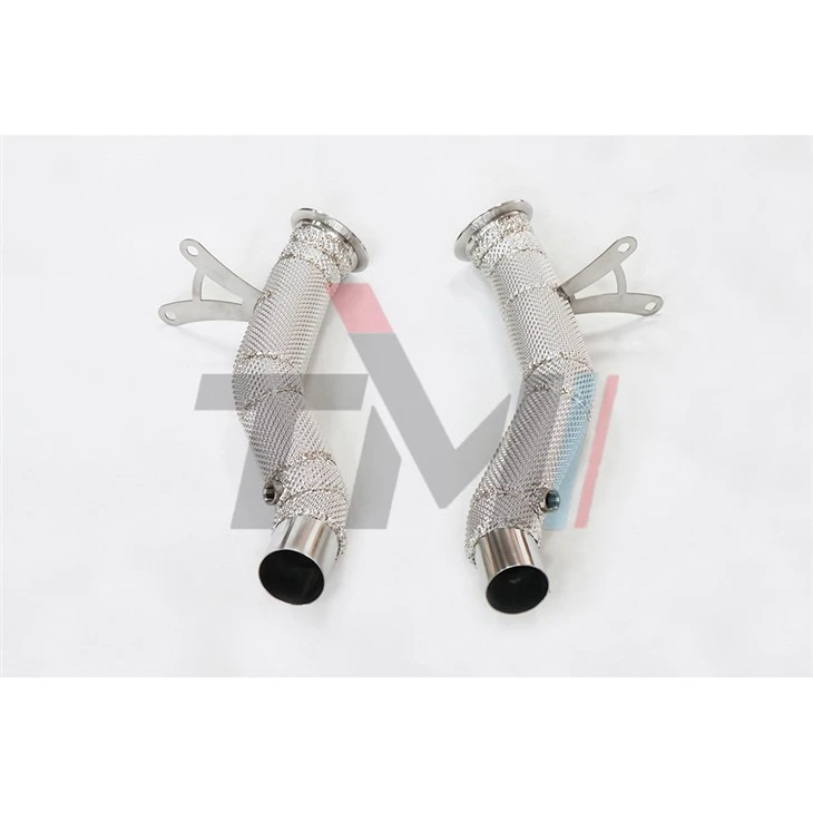 458 Heat Shield Downpipes
