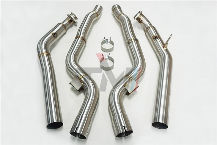 AMG E63 W212 4Matic Downpipes