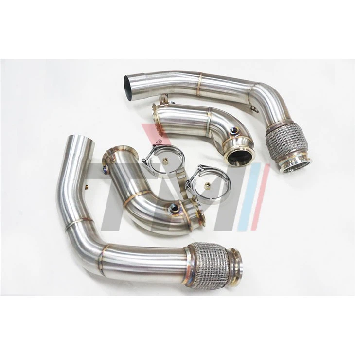 F96 X6M S63 Downpipe (4)